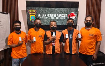 Rumah yang Dijadikan Bengkel Pembuatan Steling Disergap, Kasat Resnarkoba Pimpin GSN di Tanjung Morawa