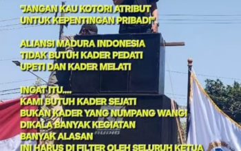 ALIANSI MADURA INDONESIA: JAGA KEMURNIAN ATRIBUT, TEGASKAN INTEGRITAS KEPENGURUSAN DAN KEANGGOTAAN