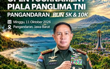 SEMANGAT JUANG DAN OLAHRAGA: KONI KABUPATEN MAJALENGKA LANGKAH BERSAMA PANGANDARAN RUN 5K & 10K PIALA PANGLIMA TNI