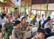 Rakor TIMPORA di Pamboang, Polsek Jajaran Polres Majene Tegaskan Dukungan Pengawasan Orang Asing