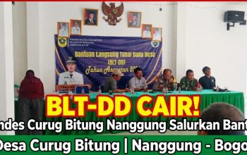 Pemdes Curug Bitung Nanggung Salurkan BLT-DD Tahun Anggaran 2025, Kades Lukmanul Hakim: Tepat Sasaran untuk Warga Kurang Mampu