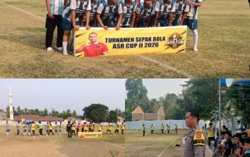 Kapolsek Tapango Pimpin Pengamanan ASR Cup II 2026, Laga Bitrex Tonyaman Vs Matakali SC Berlangsung Aman