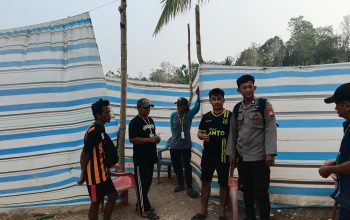 Polsek Tutar Pastikan Keamanan Turnamen Sepak Bola Arabua Cup II Tahun 2026