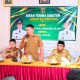 Jaga Sinergitas, Bhabinkamtibmas Sulewatang Hadiri Serah Terima Jabatan Lurah