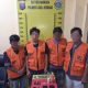 Gerebek Sarang Narkoba di Kualanamu! Satresnarkoba Polresta Deli Serdang Amankan 4 Pria, Sabu 0,61 Gram Disita