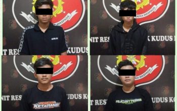 Pengeroyokan Di Krandon Kudus, Sebanyak 8 Pemuda Diamankan Polisi