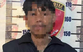 URC Sat Reskrim Polres Polman Amankan Pria yang Diduga Membawa Senjata Tajam Jenis Badik