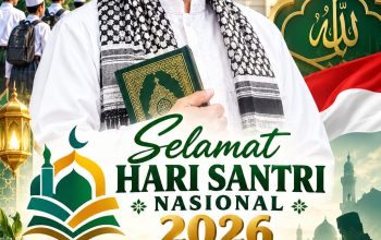 SELAMAT HARI SANTRI NASIONAL 2026 — SANTRI PILLAR NEGERI, MENUJU INDONESIA EMAS