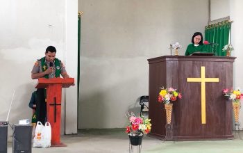 Minggu Kasih di GTM Eben Haezer, Polres Pasangkayu Buka Ruang Aspirasi Jemaat