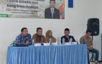 Aang Erlan Hudaya Turun ke Masyarakat Parakansalak dalam Agenda Reses DPRD 2026
