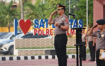 Kapolres Polman Pimpin Upacara Hari Sumpah Pemuda ke-98, Tekankan Generasi Patriotik, Gigih, dan Berempati