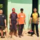 Polsek Matangnga Bersama Warga Gelar Green Policing, Bersihkan Lingkungan Masjid Attahirin