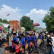 Kapolsek Tinambung Pimpin Pengamanan Maulid Nabi dan Arak-Arakan 39 Kuda Pattu’du di Desa Bala